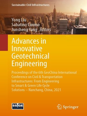 cover image of Advances in Innovative Geotechnical Engineering